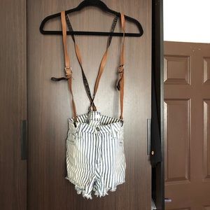 Frankie B leather overall